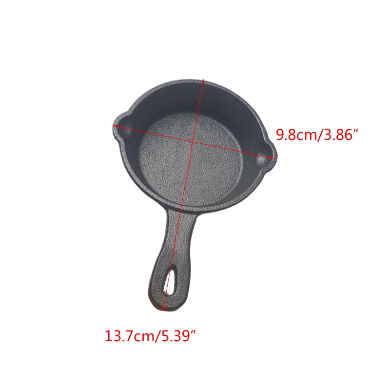 Cast Iron Corn - 8.5cm piccola padella bistecca pentola antiaderente