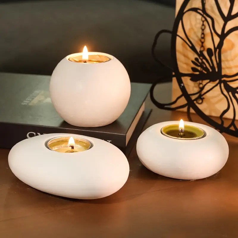 Potsticker Mold - Stampo in silicone per portacandele tealight,