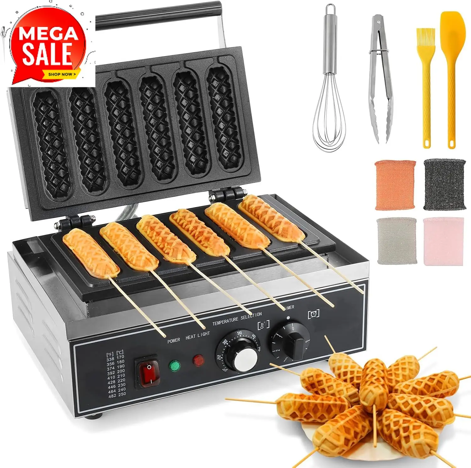 6 Pezzi Macchina per Corn Dog, - Corn Dog Stick recensione e prezzo