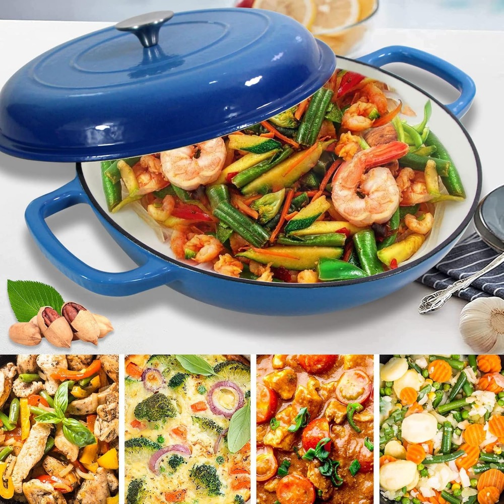 Forno olandese da 4,5 litri, p - Cast Iron Corn recensione e prezzo