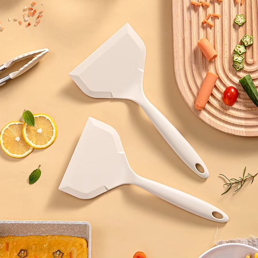 1 spatola in silicone resisten - Mini Pancake Griddle recensione e prezzo